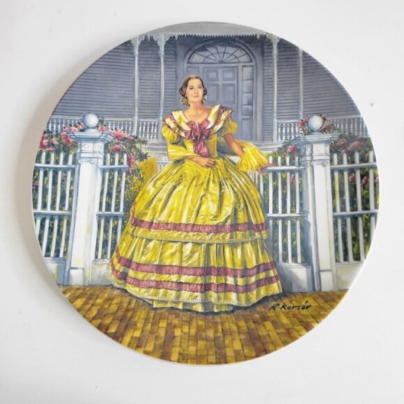 Gone with the Winds Melanie Collector's Plate - Picture 4 of 6